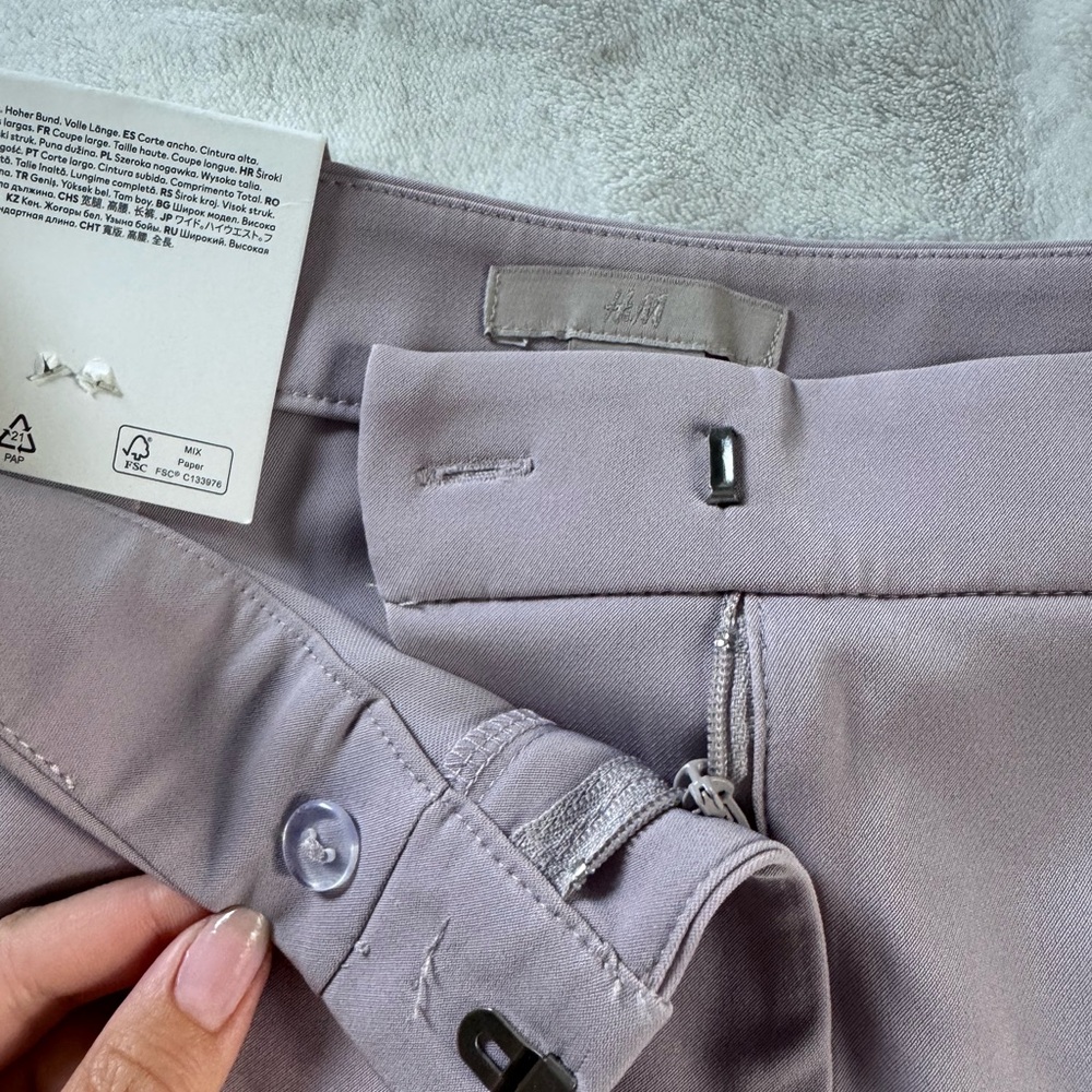 H&M Lavender Trousers NWT